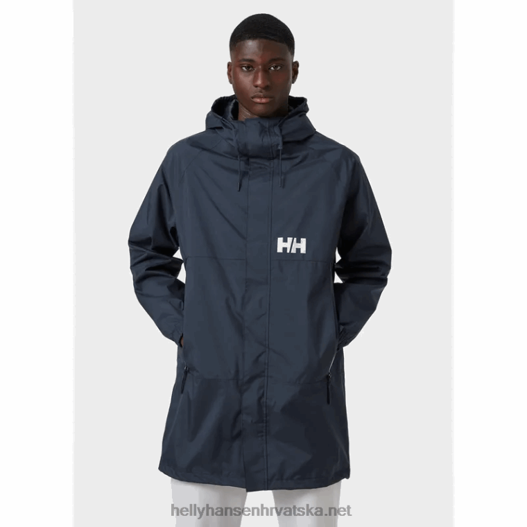 J0HV274 muški aktivni dugi kaput muškarci Helly-Hansen mornarica