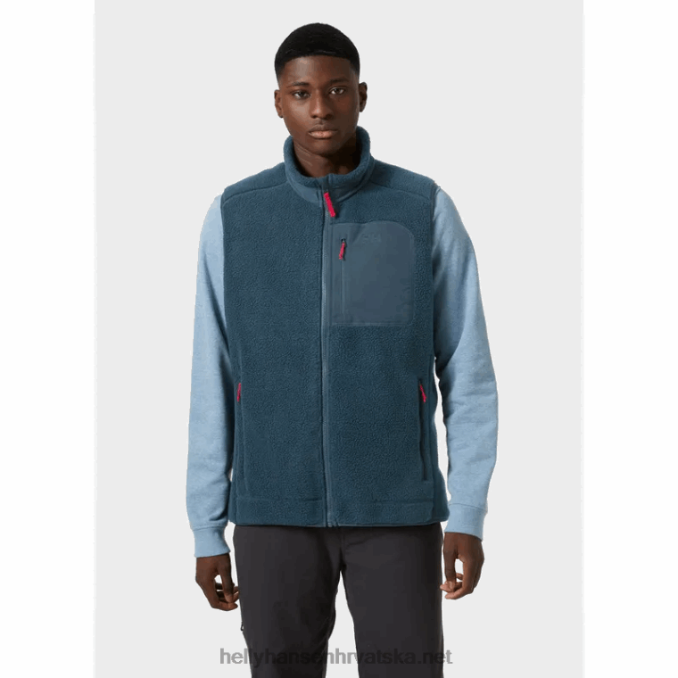 J0HV301 unisex panoramski prsluk od flisa muškarci Helly-Hansen mornarica