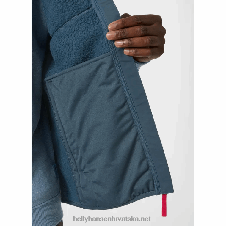 J0HV301 unisex panoramski prsluk od flisa muškarci Helly-Hansen mornarica