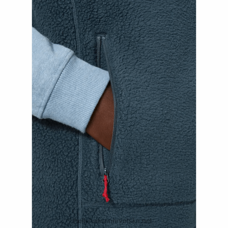 J0HV301 unisex panoramski prsluk od flisa muškarci Helly-Hansen mornarica