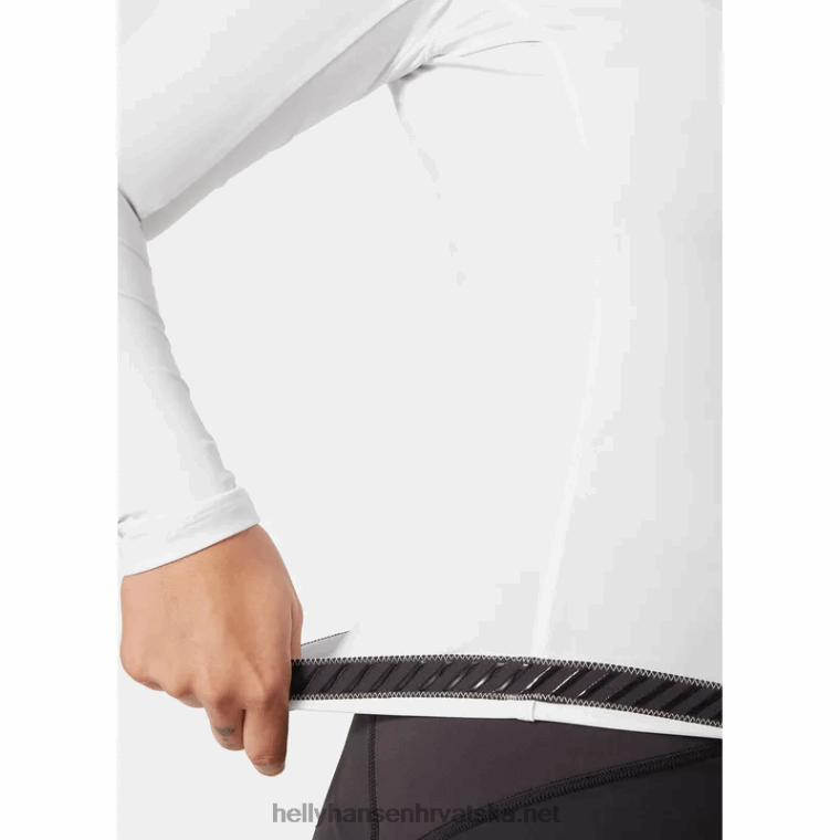 J0HV2723 ženska jakna za vodu rashguard žene Helly-Hansen žad esra/mornarska pruga