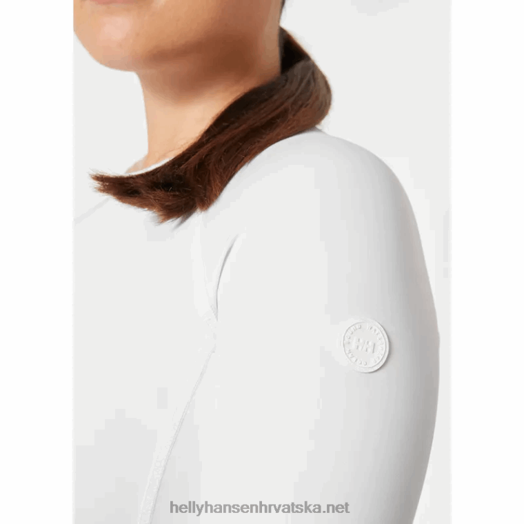 J0HV2723 ženska jakna za vodu rashguard žene Helly-Hansen žad esra/mornarska pruga