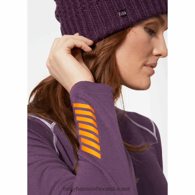 J0HV2075 ženski lifa aktivni osnovni sloj posade žene Helly-Hansen ebanovina