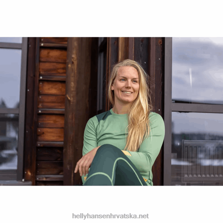 J0HV2076 ženski lifa aktivni osnovni sloj posade žene Helly-Hansen ametist