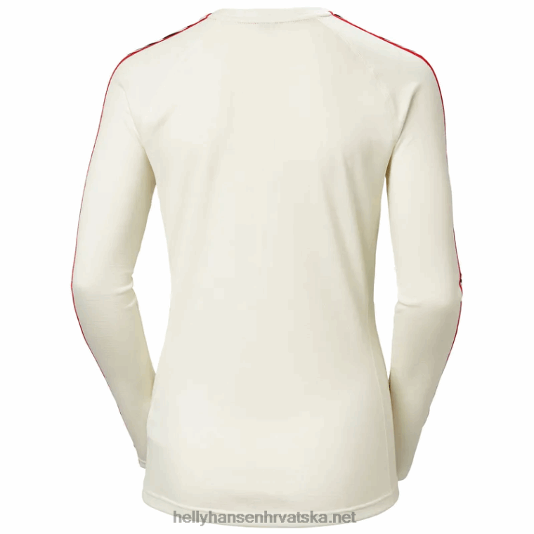 J0HV2077 ženski lifa aktivni prugasti osnovni sloj za posadu žene Helly-Hansen žad