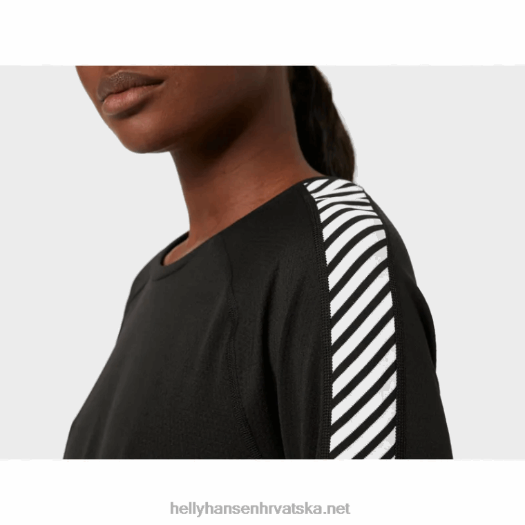 J0HV2079 ženski lifa aktivni prugasti osnovni sloj za posadu žene Helly-Hansen najtamniji spr