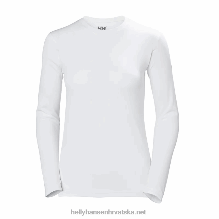 J0HV2085 ženska hh tech crew majica dugih rukava žene Helly-Hansen Svijetlo siva