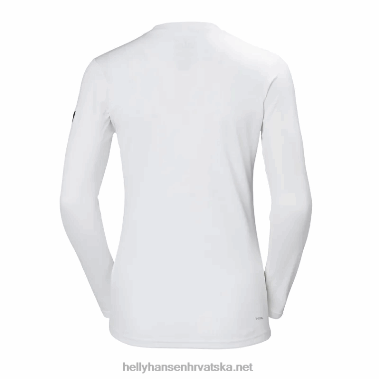 J0HV2085 ženska hh tech crew majica dugih rukava žene Helly-Hansen Svijetlo siva