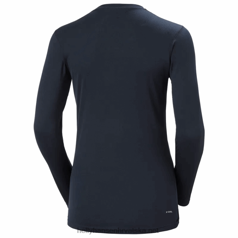 J0HV2086 ženska hh tech crew majica dugih rukava žene Helly-Hansen bijela