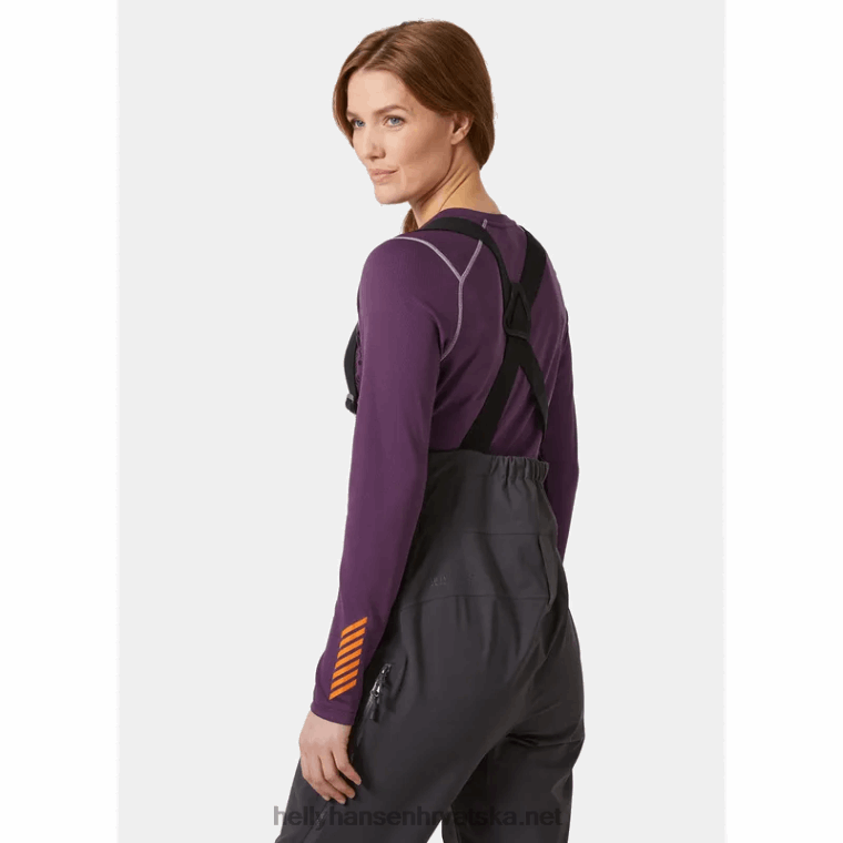 J0HV2087 ženski lifa aktivni grafički osnovni sloj za posadu žene Helly-Hansen mornarica