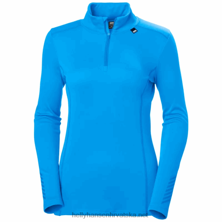 J0HV2092 ženski lifa max donji sloj s poluzatvaračem žene Helly-Hansen crno