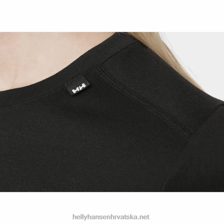 J0HV2713 ženski lifa max crew osnovni sloj žene Helly-Hansen mornarica