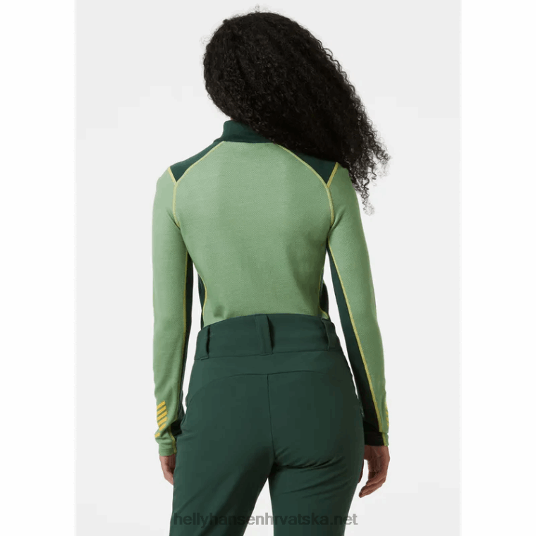 J0HV2054 ženski lifa merino srednji sloj s pola patentnim zatvaračem žene Helly-Hansen beba trupa