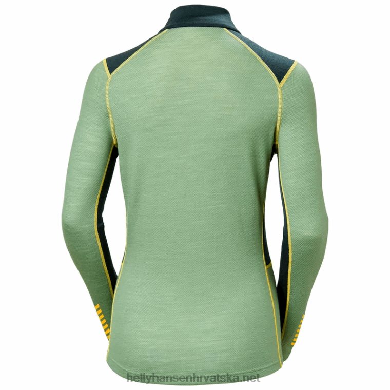 J0HV2054 ženski lifa merino srednji sloj s pola patentnim zatvaračem žene Helly-Hansen beba trupa