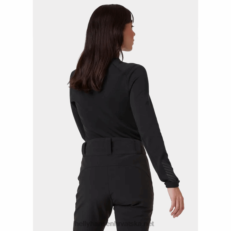 J0HV2055 ženski lifa merino srednji sloj s pola patentnim zatvaračem žene Helly-Hansen žad