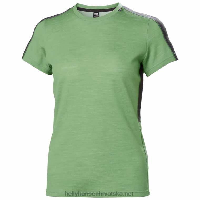 J0HV2071 ženska lagana majica kratkih rukava lifa merino žene Helly-Hansen žad sv
