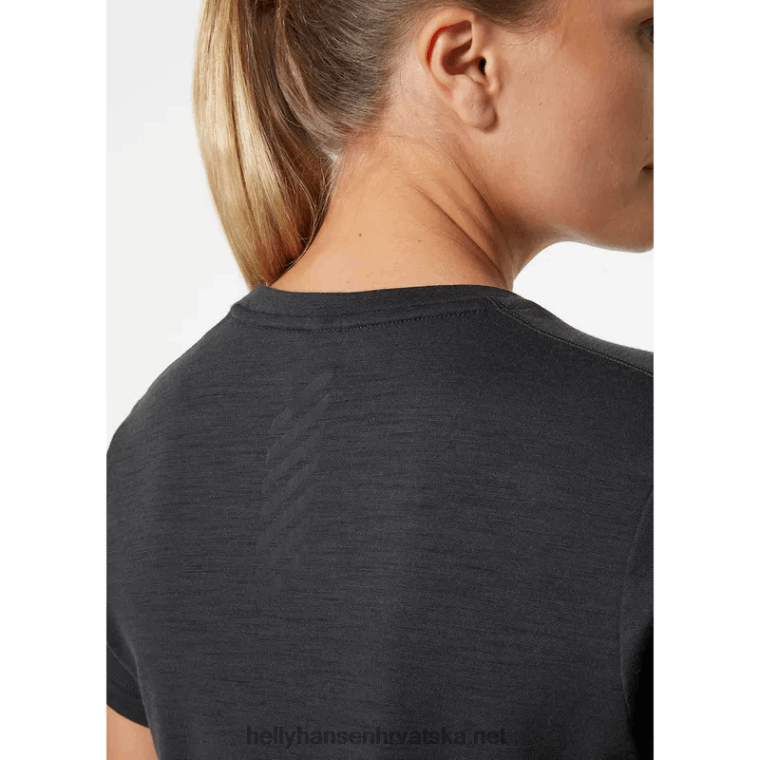 J0HV2072 ženska lagana majica kratkih rukava lifa merino žene Helly-Hansen žad