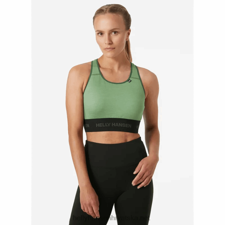 J0HV2073 ženski lifa merino lagani grudnjak žene Helly-Hansen ebanovina