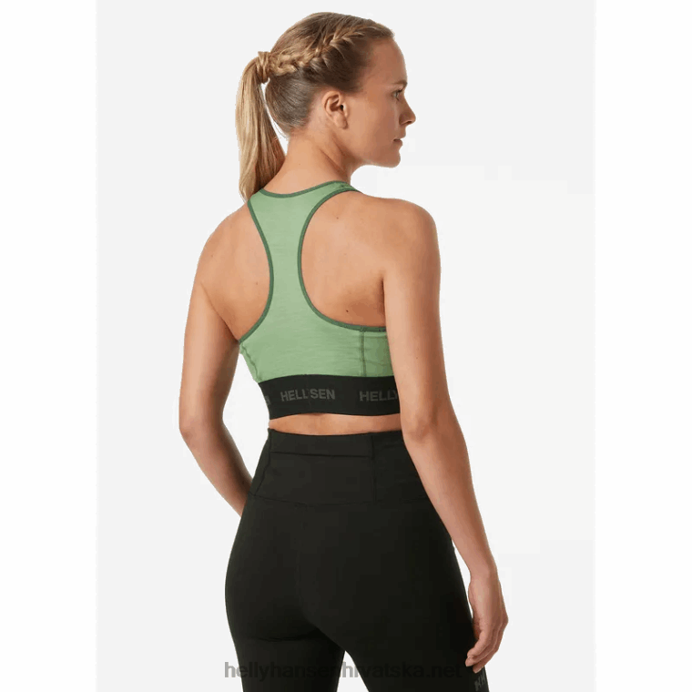 J0HV2073 ženski lifa merino lagani grudnjak žene Helly-Hansen ebanovina