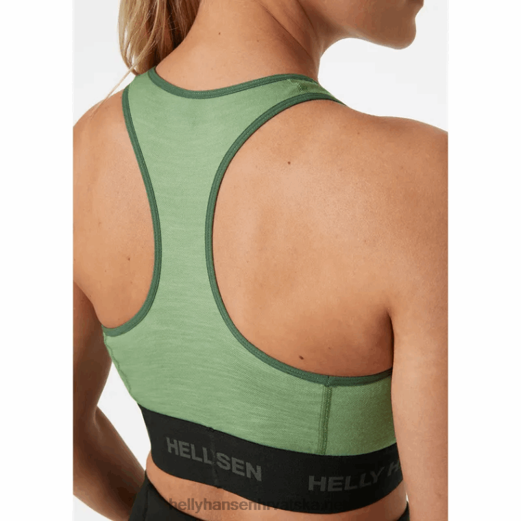 J0HV2073 ženski lifa merino lagani grudnjak žene Helly-Hansen ebanovina