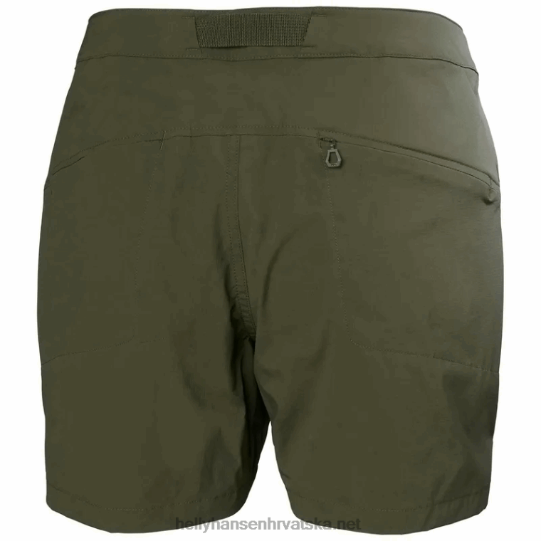 J0HV1796 ženske tinden lagane planinarske hlače žene Helly-Hansen ebanovina