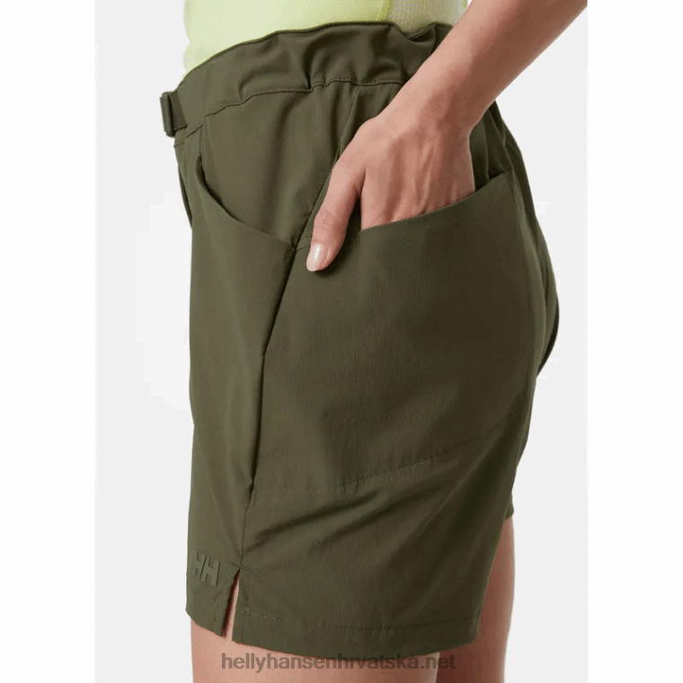 J0HV1796 ženske tinden lagane planinarske hlače žene Helly-Hansen ebanovina