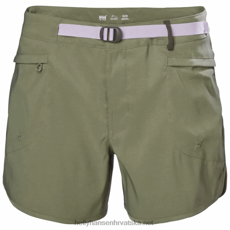 J0HV1804 ženske solen klasične reciklirane kratke hlače za vodu 5" žene Helly-Hansen ebanovina