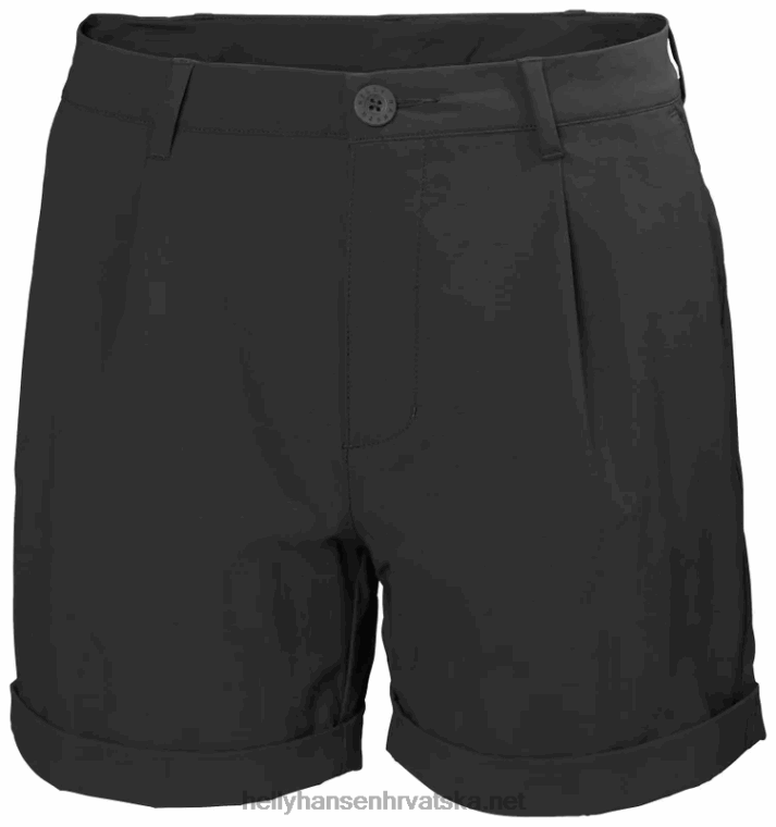 J0HV1811 ženske kratke hlače sa sirenom za brzo sušenje žene Helly-Hansen crno