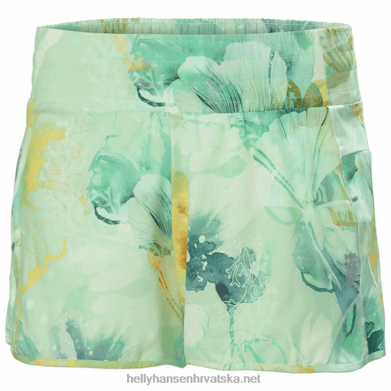 J0HV1823 ženske kratke hlače s tehničkim trail printom žene Helly-Hansen mornarica