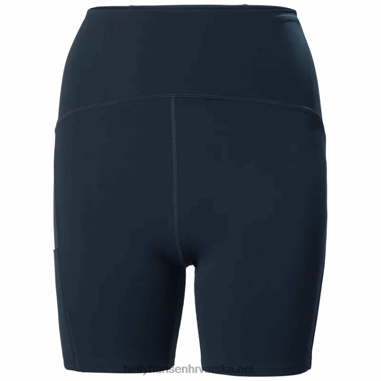 J0HV2695 ženske hp kratke tajice žene Helly-Hansen terakota/ebanovina