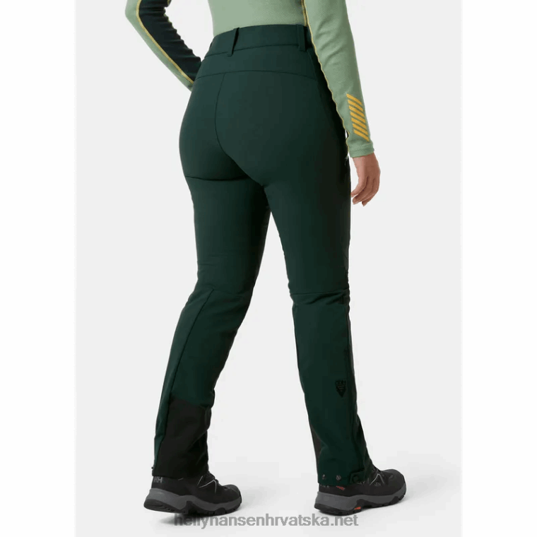 J0HV1767 ženske odin muninn 2.0 školjkaste hlače žene Helly-Hansen crni melan