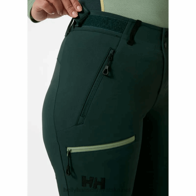 J0HV1767 ženske odin muninn 2.0 školjkaste hlače žene Helly-Hansen crni melan