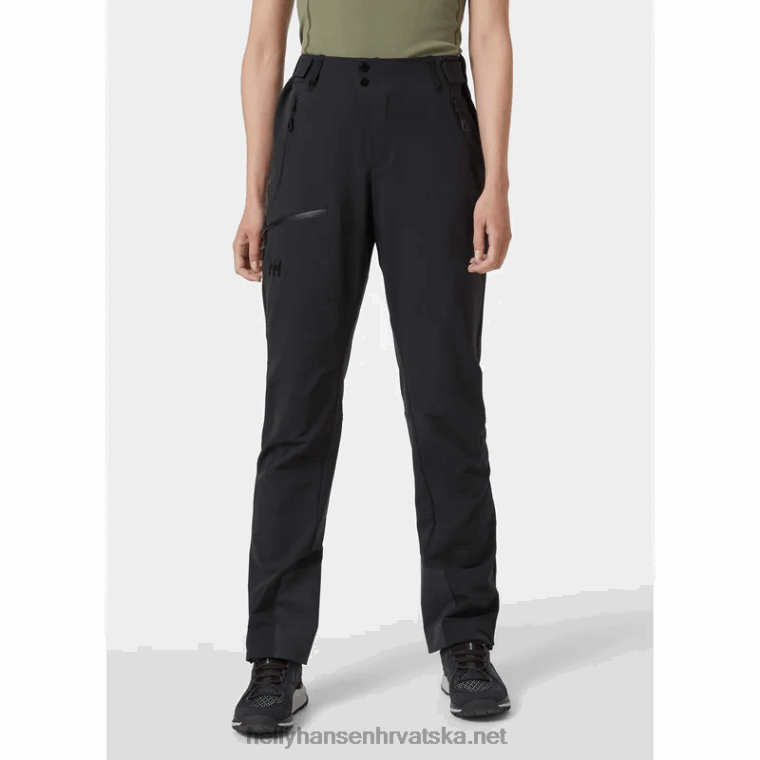 J0HV1770 ženske odin muninn 2.0 školjkaste hlače žene Helly-Hansen lav zeleno