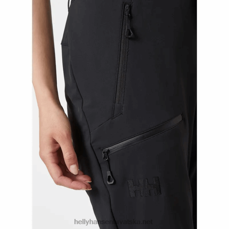 J0HV1770 ženske odin muninn 2.0 školjkaste hlače žene Helly-Hansen lav zeleno