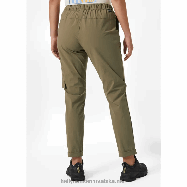 J0HV1771 ženske planinarske hlače Campfire 2.0 žene Helly-Hansen crno