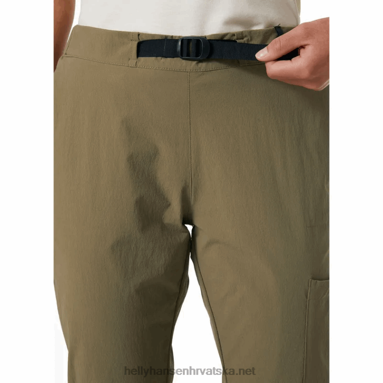 J0HV1771 ženske planinarske hlače Campfire 2.0 žene Helly-Hansen crno