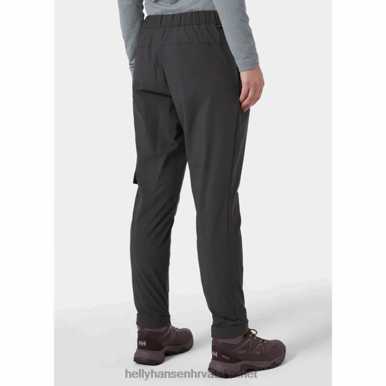 J0HV1773 ženske planinarske hlače Campfire 2.0 žene Helly-Hansen lav zeleno