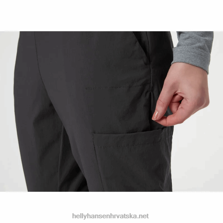 J0HV1773 ženske planinarske hlače Campfire 2.0 žene Helly-Hansen lav zeleno