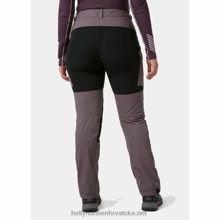 J0HV1783 ženske vandre tur hlače žene Helly-Hansen crno