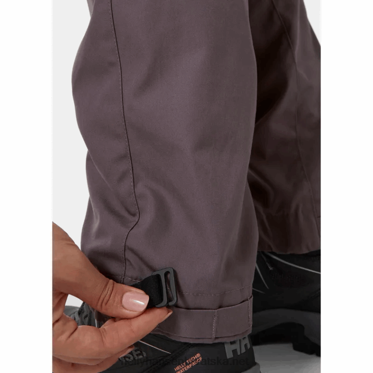 J0HV1783 ženske vandre tur hlače žene Helly-Hansen crno