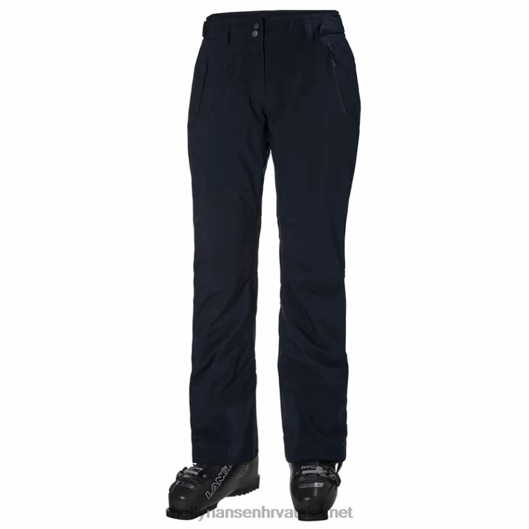 J0HV1832 ženske legendarne izolirane skijaške hlače žene Helly-Hansen crno