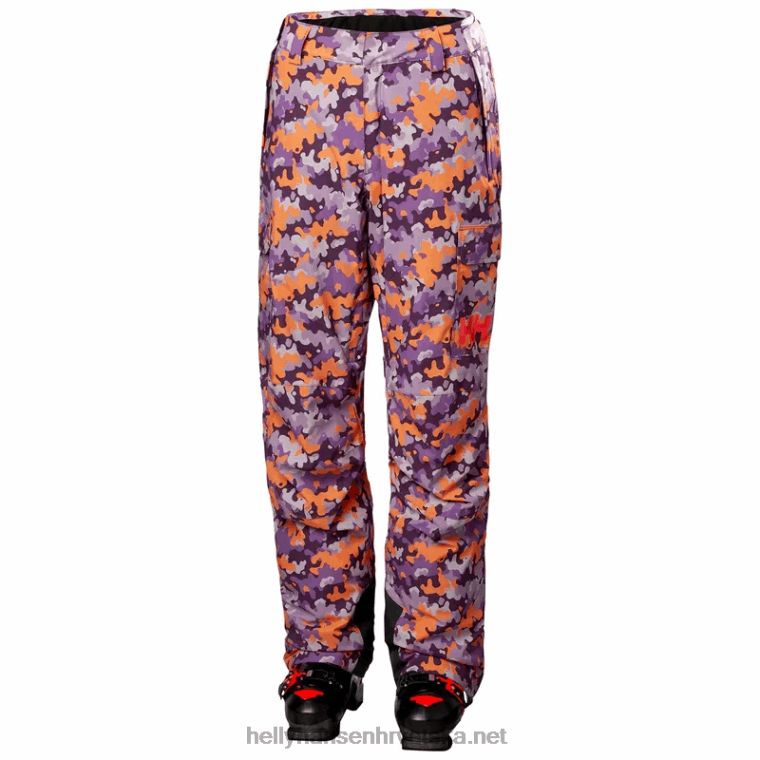 J0HV1839 ženske switch cargo izolirane skijaške hlače žene Helly-Hansen ametist