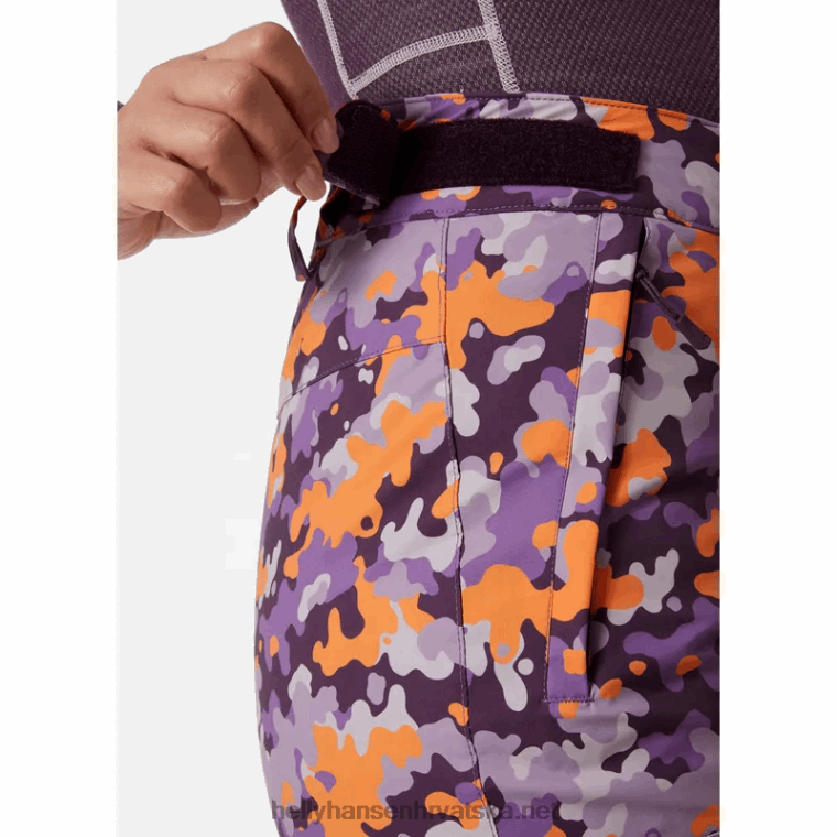 J0HV1839 ženske switch cargo izolirane skijaške hlače žene Helly-Hansen ametist