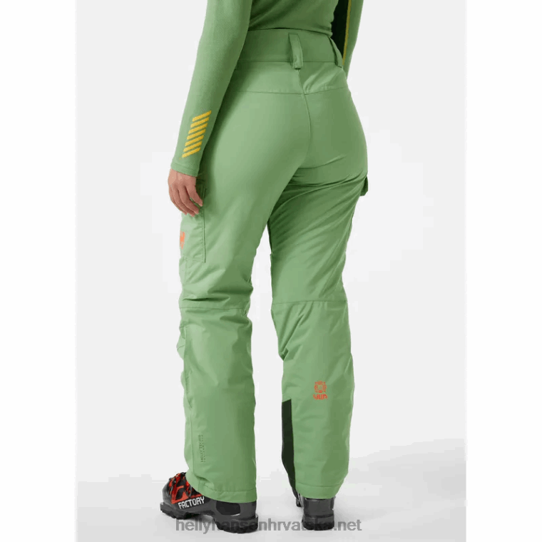 J0HV1840 ženske switch cargo izolirane skijaške hlače žene Helly-Hansen smrvljena gra