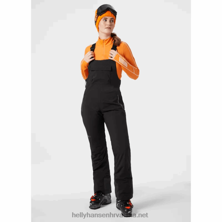 J0HV1846 ženske legendarne izolirane skijaške hlače žene Helly-Hansen bijela
