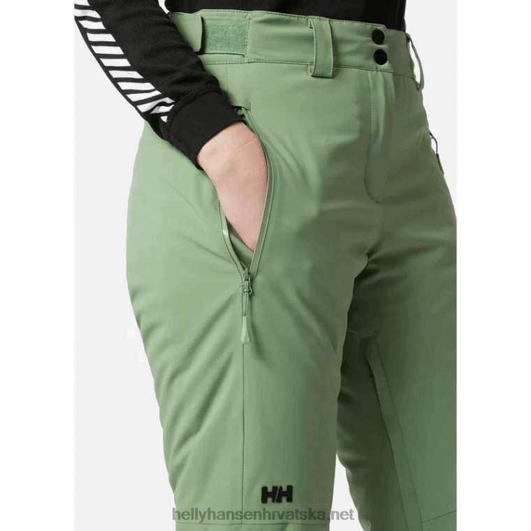 J0HV1848 ženske alphelia 2.0 izolirane skijaške hlače žene Helly-Hansen mornarica