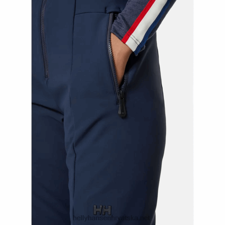 J0HV1865 ženske courchevel rastezljive hlače s naramenicama žene Helly-Hansen snijeg