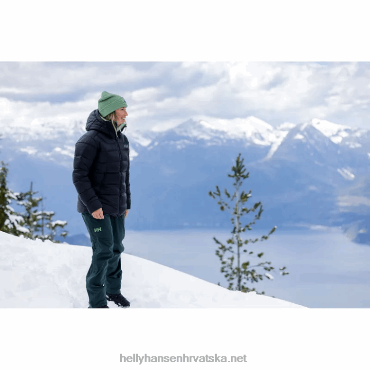 J0HV1750 ženske verglas infinity školjkaste hlače žene Helly-Hansen crno