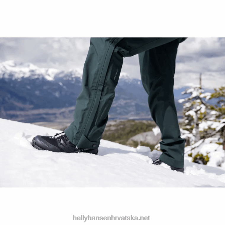 J0HV1750 ženske verglas infinity školjkaste hlače žene Helly-Hansen crno