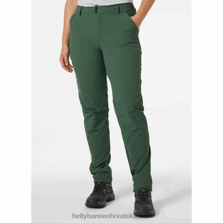 J0HV1754 ženske brona softshell hlače žene Helly-Hansen crno